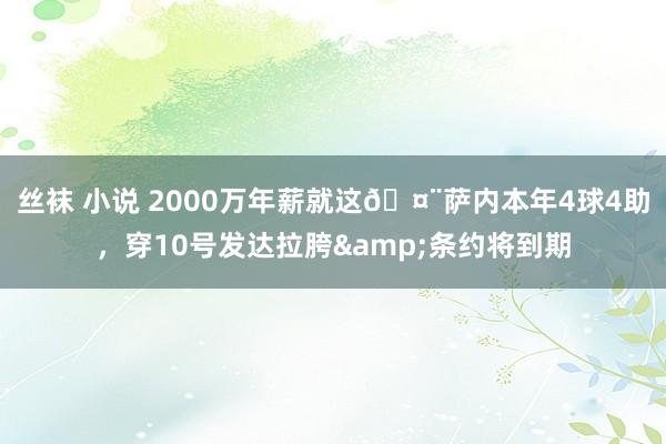 丝袜 小说 2000万年薪就这🤨萨内本年4球4助，穿10号发达拉胯&条约将到期