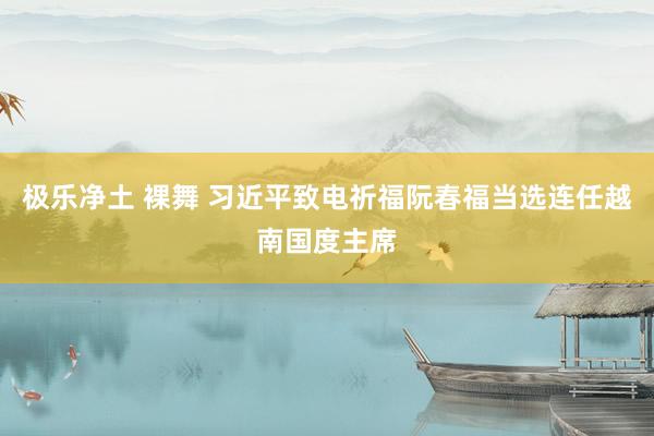 极乐净土 裸舞 习近平致电祈福阮春福当选连任越南国度主席